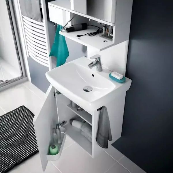 Умывальник подвесной GEBERIT SELNOVA SQUARE 500.310.01.7, 50 см 92187 фото
