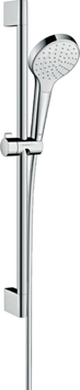 Душевой набор с душевой штангой HANSGROHE CROMA SELECT 26564400, хром с белым 46448 фото