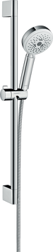 Душевой набор HANSGROHE CROMETTA 26650400, хром с белым 44083 фото