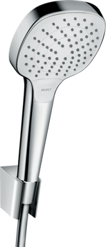 Душевой набор с держателем и душевым шлангом HANSGROHE CROMA SELECT 26425400, хром с белым 43909 фото