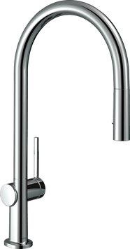 Смеситель для кухонной мойки с выдвижным душем HANSGROHE TALIS M54 72842000 800003959 фото