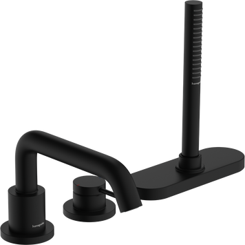 Смеситель на борт ванны HANSGROHE TECTURIS S 73447670, черный матовый 93359 фото