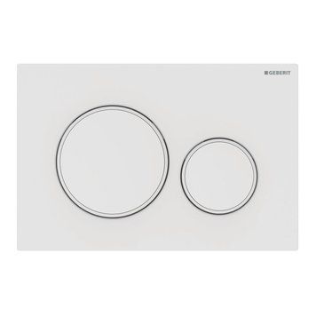 Смывная клавиша GEBERIT SIGMA20 115.882.01.1, белый 79951 фото
