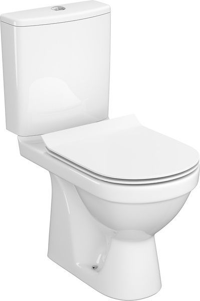 Унітаз підлоговий CERSANIT ZIP K121-015, 785 SIMPLE ON 021 3/5, білий 80000003297 фото