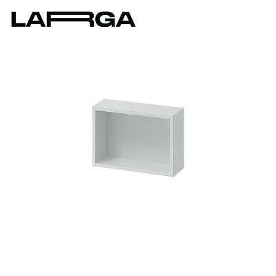 Полка для ванной CERSANIT LARGA S932-083, 40, серый 800002255 фото