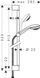 Душовий набір HANSGROHE CROMETTA 27762000 29927 фото 2