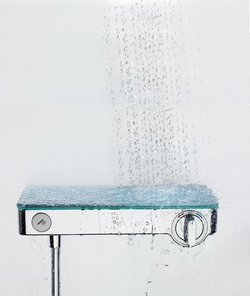 Смеситель с термостатом для душа HANSGROHE SHOWERTABLET SELECT 13171400, белый 39241 фото
