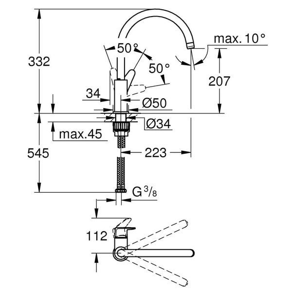 Набор смесителей GROHE START 126748К 81572 фото