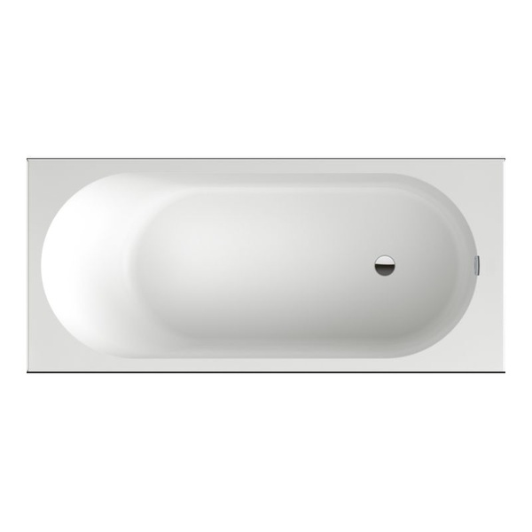 Ванна квариловая VILLEROY & BOCH OBERON 2.0 UBQ181OBR2DV-RW, 180x80 см, белый матовый 88982 фото