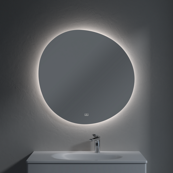 Дзеркало VILLEROY & BOCH ANTAO L4809000, 90x88,5x38 см, настінне, з підсвічуванням, 800005908 фото