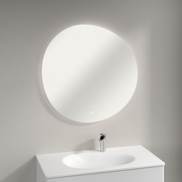 Дзеркало VILLEROY & BOCH ANTAO L4809000, 90x88,5x38 см, настінне, з підсвічуванням, 800005908 фото