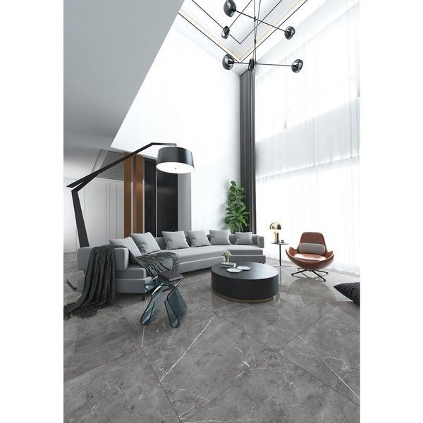 Керамическая плитка INSPIRO TE906P grey stone, 900x900 78133 фото