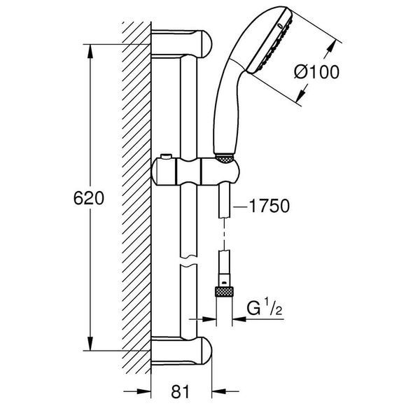 Набор смесителей GROHE START 126748К 81572 фото