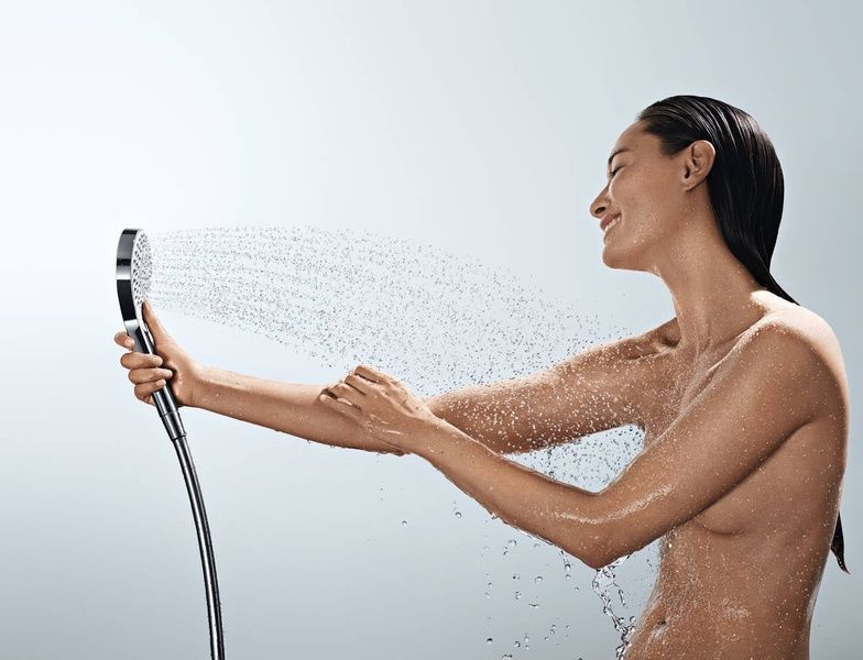 Ручний душ HANSGROHE CROMA SELECT 26800400, хром з білим 46442 фото
