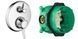 Термостат скрытого монтажа 2 функции со скрытой частью HANSGROHE SHOWER SELECT DEL 15753000+01800180 93362 фото 1