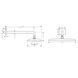Лійка верхнього душу HANSGROHE RAINDANCE E 27376000 30976 фото 2