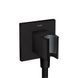 Porter-набір AXOR SHOWER SOLUTIONS 36734670, квадратний, чорний 800005338 фото 1