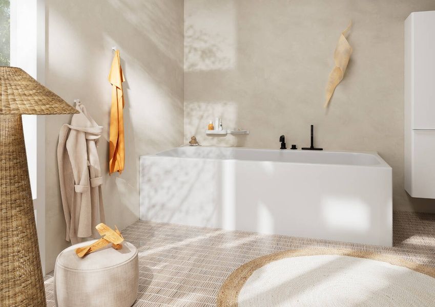 Змішувач на борт ванни HANSGROHE TECTURIS S 73447670, чорний матовий 93359 фото