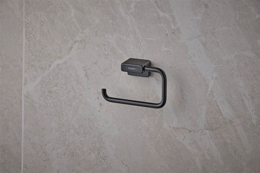 Держатель туалетной бумаги HANSGROHE ADDSTORIS 41771670, черный 81475 фото