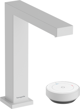 Смеситель для раковины с донным клапаном HANSGROHE TECTURIS E 73053700, белый матовый 800004060 фото