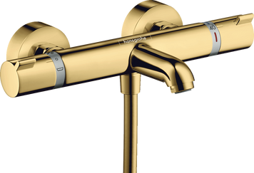 Смеситель с термостатом для ванны HANSGROHE ECOSTAT 13114990, золото глянец 73961 фото