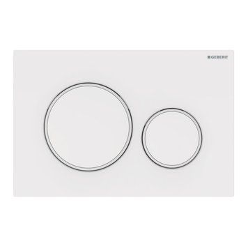 Смывная клавиша GEBERIT SIGMA20 115.882.11.1, белый 78276 фото