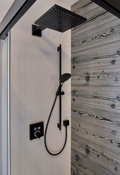 Лейка верхнего душа HANSGROHE RAINDANCE E 26238670, черный 68908 фото