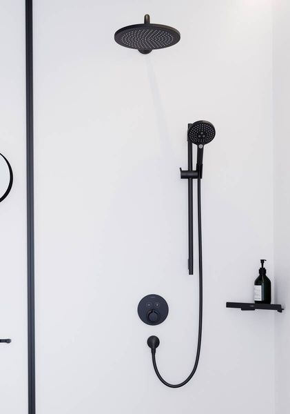 Кутовий кошик HANSGROHE ADDSTORIS 41741140, бронза сатин 85394 фото