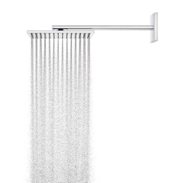 Верхний душ 300/300 1jet AXOR SHOWER SOLUTIONS 35314000, с держателем 70473 фото