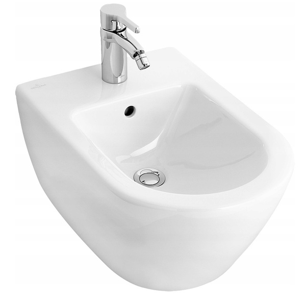 Биде консольное VILLEROY & BOCH SUBWAY 2.0 540000R1, белый 47591 фото