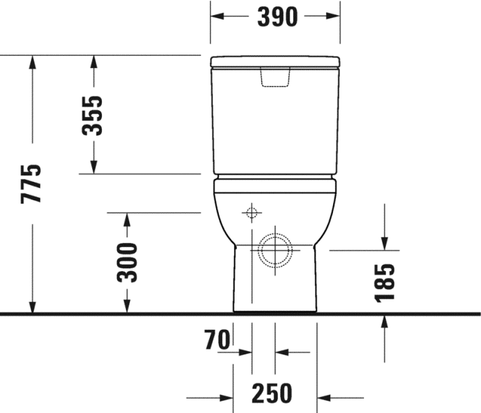 Бачок DURAVIT DURAVIT NO.1 0941100005, Basic 800006250 фото