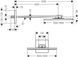 Верхний душ 300/300 1jet AXOR SHOWER SOLUTIONS 35314000, с держателем 70473 фото 5