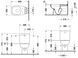 Унітаз підлоговий DURAVIT D-CODE 21180900002 800006050 фото 3