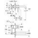 Смеситель для умывальника GROHE BAUCLASSIC 2029200С 88465 фото 2