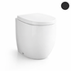 Унитаз напольный NIC DESIGN MILK 3716013, антрацит 99394 фото 1