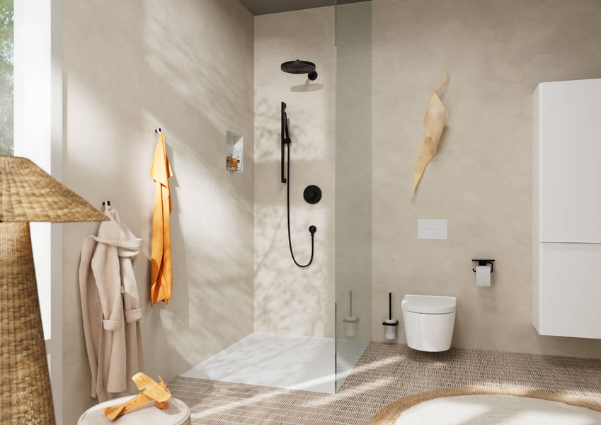 Лейка ручного душа HANSGROHE PULSIFY S 24125670, черный матовый 93401 фото