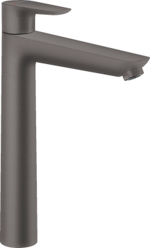 Смеситель для раковины с высоким изливом и донным клапаном HANSGROHE TALIS E 71716340, черный матовый хром 92457 фото