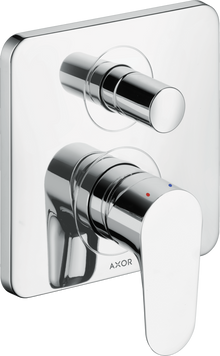 Смеситель для ванны AXOR CITTERIO M 34427000, однорычажный, скрытого монтажа, со встроенной защитной комбинацией EN1717 800004727 фото