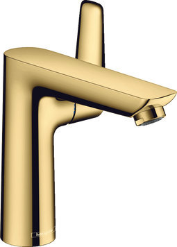 Смеситель для раковины со сливным гарнитуром HANSGROHE TALIS E 71754990, золото глянец 79349 фото