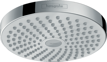 Верхний душ HANSGROHE CROMA SELECT 26522400, хром с белым 46421 фото