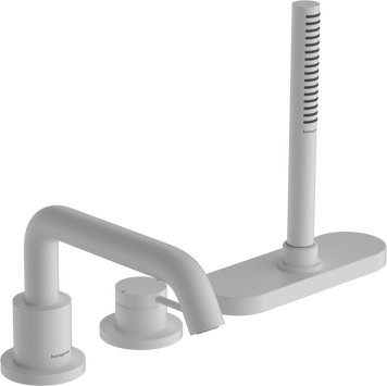 Смеситель на борт ванны HANSGROHE TECTURIS S 73447700, белый матовый 800004211 фото