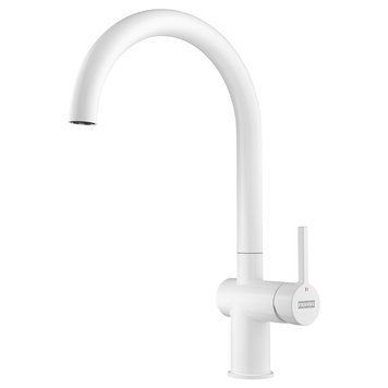 Смеситель кухонный FRANKE ACTIVE J 115.0653.399, белый матовый 800006551 фото