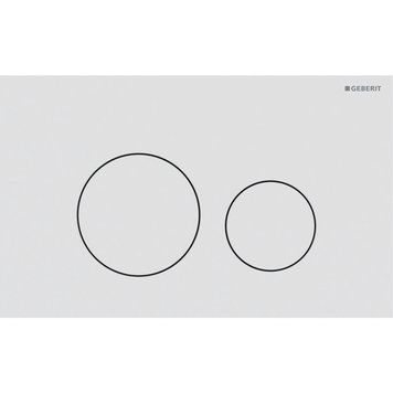Смывная клавиша GEBERIT SIGMA40 115.628.JT.1, белый матовый 100333 фото
