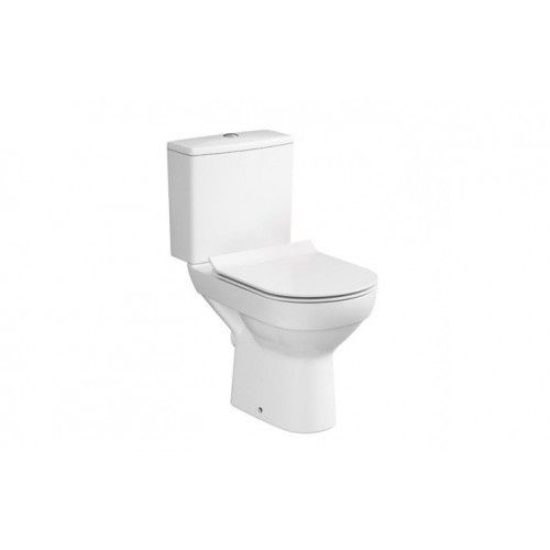 Унітаз підлоговий CERSANIT CITY K35-038, NEW 604 CLEAN ON 011, білий 80000003299 фото