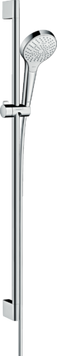 Душевой набор HANSGROHE CROMA SELECT 26571400, хром с белым 55054 фото