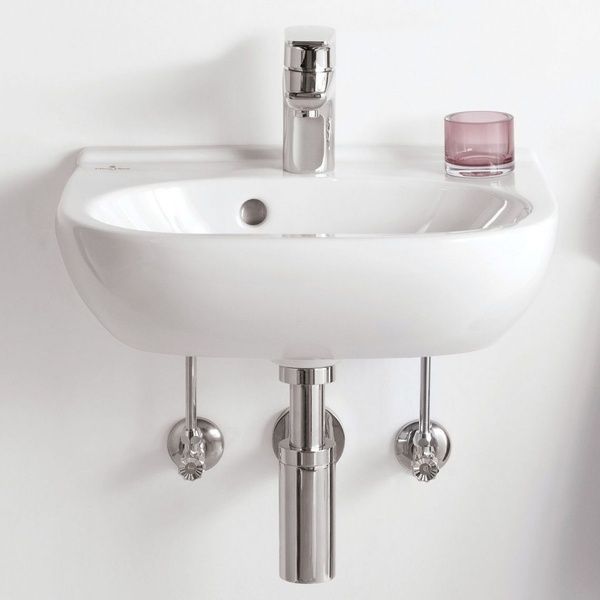 Умивальник підвісний укорочений VILLEROY & BOCH O.NOVO 53605001, 50x40, білий 36361 фото