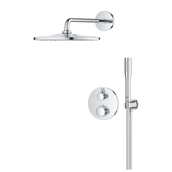 Душова система прихованого монтажу GROHE GROHTHERM 34869000 100132 фото