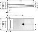 Лійка верхнього душу HANSGROHE RAINDANCE RAINMAKER SELECT 24001400 48158 фото 2