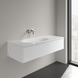 Умывальник накладной VILLEROY & BOCH ANTAO 4A77L3RW, 120x50см, без перелива, без отверстия под смеситель, Ceramic Plus, белый матовый 800005710 фото 2