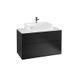 Тумба під раковину VILLEROY & BOCH FINION F10100PD, чорний 800005610 фото 1